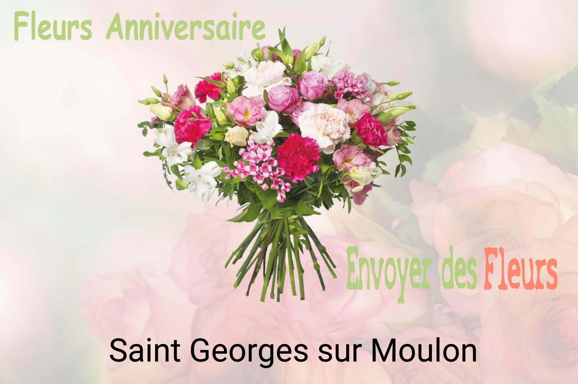 Bouquet de fleurs d’anniversaire livré à Saint-Georges-sur-Moulon