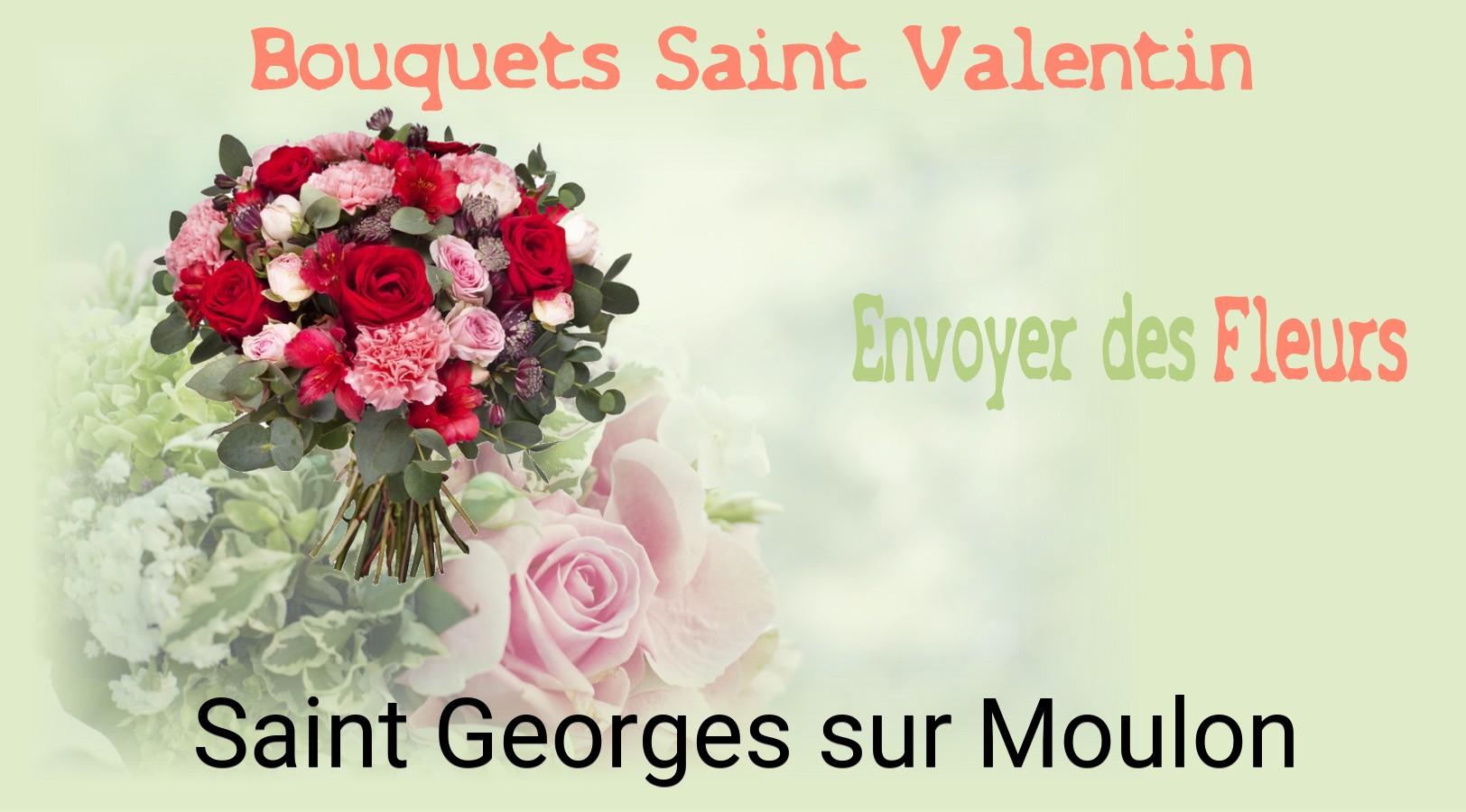 Roses de Saint-Valentin livrées à Saint-Georges-sur-Moulon